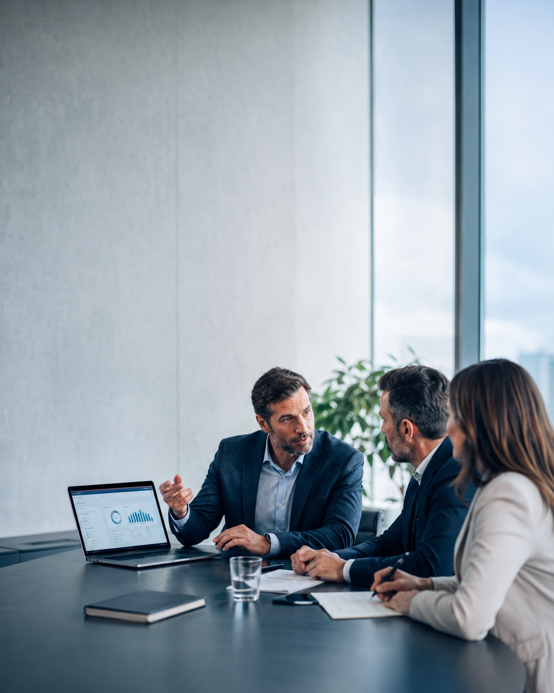 Made to Sell consultants in a meeting
